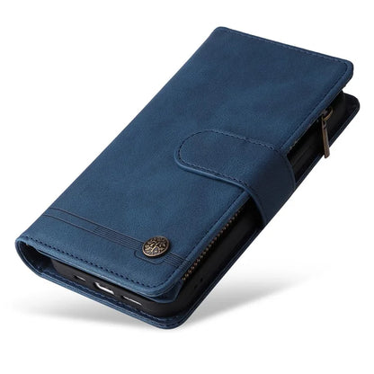 For Samsung Galaxy A05 4G Case Zipper Pocket Wallet Phone Leather Cover
