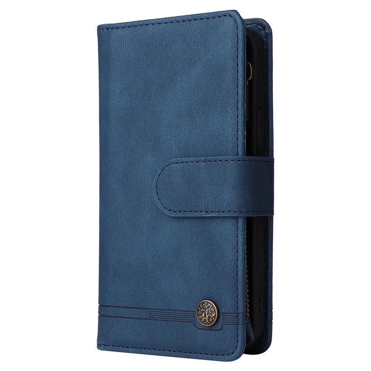 For Samsung Galaxy A05 4G Case Zipper Pocket Wallet Phone Leather Cover
