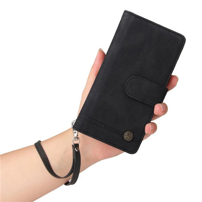 For Samsung Galaxy A05s 4G Case Multiple Card Slots Leather Stand Phone Cover