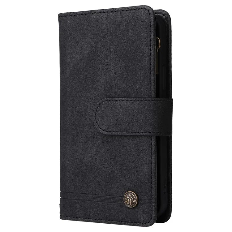 For Samsung Galaxy A05s 4G Case Multiple Card Slots Leather Stand Phone Cover