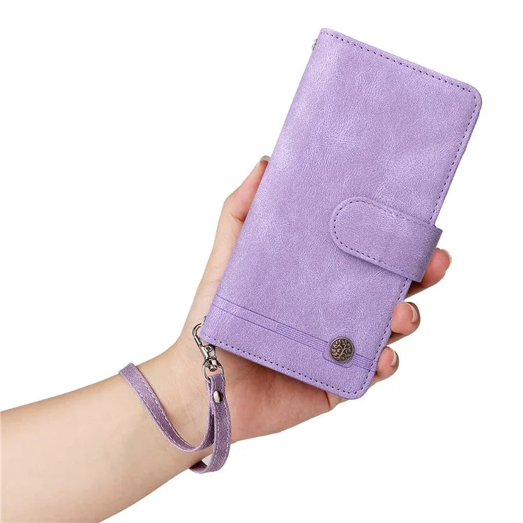 For Samsung Galaxy A05s 4G Case Multiple Card Slots Leather Stand Phone Cover