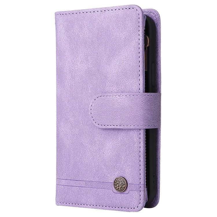For Samsung Galaxy A05s 4G Case Multiple Card Slots Leather Stand Phone Cover