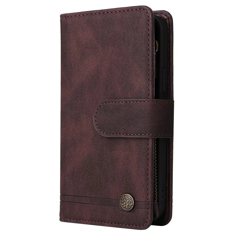 For Samsung Galaxy A05s 4G Case Multiple Card Slots Leather Stand Phone Cover