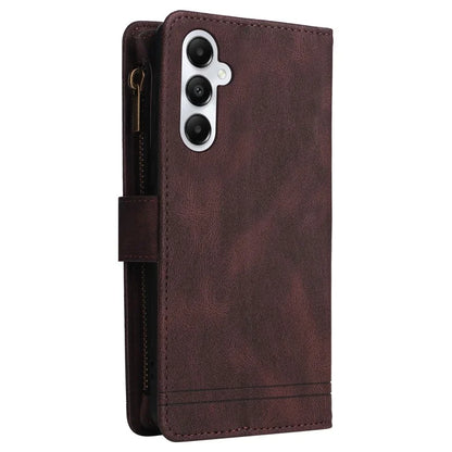 For Samsung Galaxy A05s 4G Case Multiple Card Slots Leather Stand Phone Cover