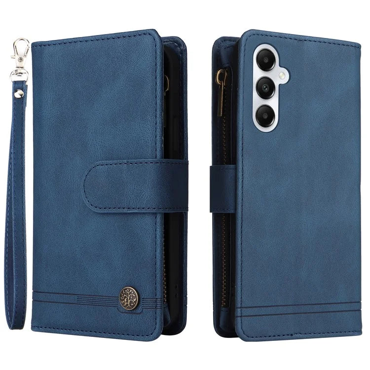For Samsung Galaxy A05s 4G Case Multiple Card Slots Leather Stand Phone Cover