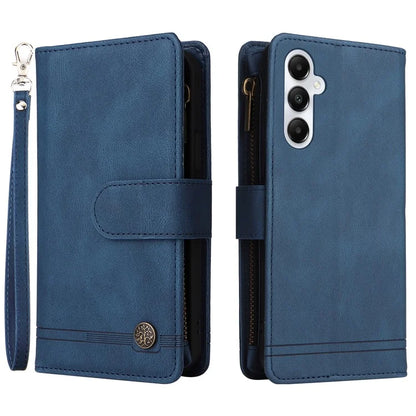 For Samsung Galaxy A05s 4G Case Multiple Card Slots Leather Stand Phone Cover