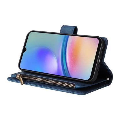 For Samsung Galaxy A05s 4G Case Multiple Card Slots Leather Stand Phone Cover