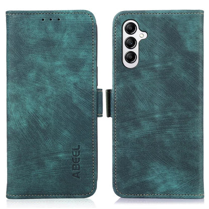 ABEEL For Samsung Galaxy A25 5G (Global) (161.0 x 76.5 x 8.3mm) Case Magnetic Clasp Leather Wallet Cover