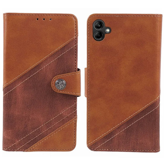 For Samsung Galaxy A05 4G Case Wallet Splicing Leather Phone Cover