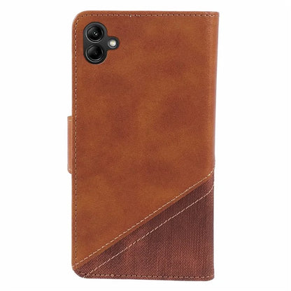 For Samsung Galaxy A05 4G Case Wallet Splicing Leather Phone Cover
