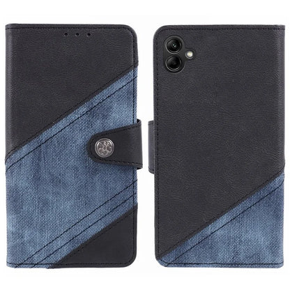 For Samsung Galaxy A05 4G Case Wallet Splicing Leather Phone Cover