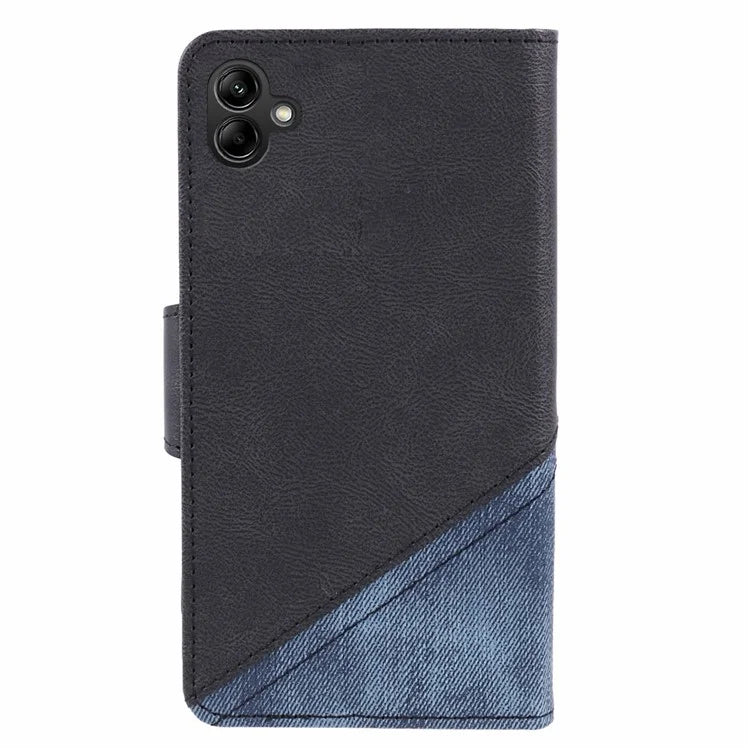For Samsung Galaxy A05 4G Case Wallet Splicing Leather Phone Cover