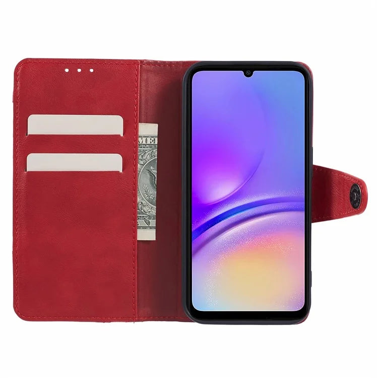 For Samsung Galaxy A05 4G Case Wallet Splicing Leather Phone Cover