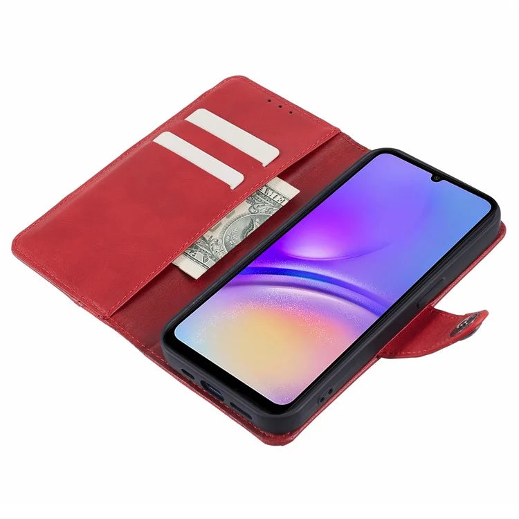 For Samsung Galaxy A05 4G Case Wallet Splicing Leather Phone Cover