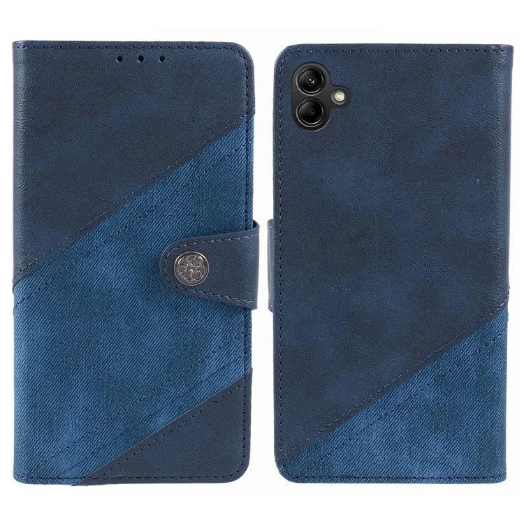 For Samsung Galaxy A05 4G Case Wallet Splicing Leather Phone Cover