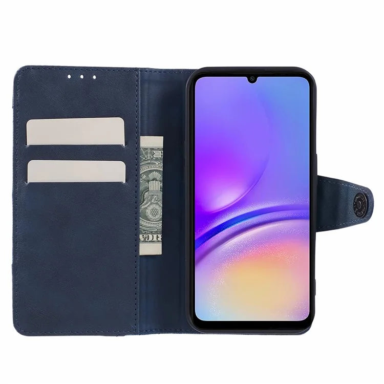 For Samsung Galaxy A05 4G Case Wallet Splicing Leather Phone Cover