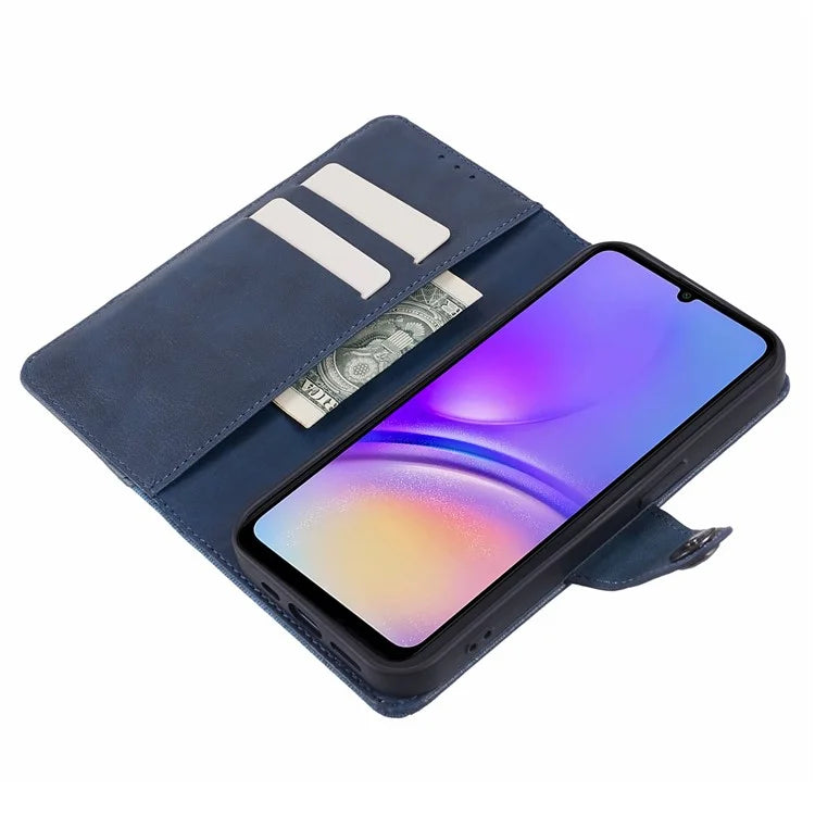For Samsung Galaxy A05 4G Case Wallet Splicing Leather Phone Cover