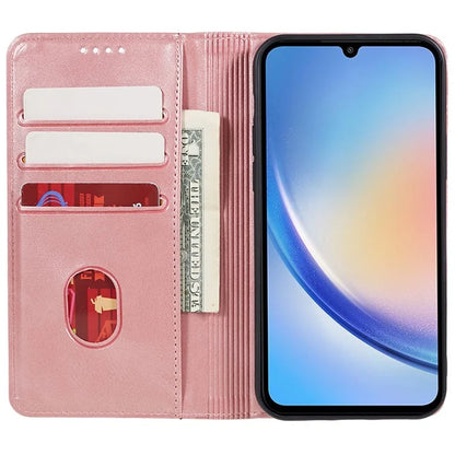 For Samsung Galaxy A05 4G Case Magnetic Auto Closing Phone Leather Cover