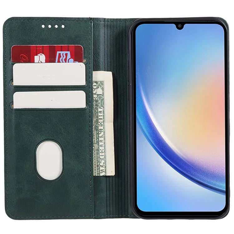 For Samsung Galaxy A05 4G Case Magnetic Auto Closing Phone Leather Cover