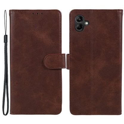 For Samsung Galaxy A05 4G Case Magnetic Clasp PU Leather Phone Wallet Cover