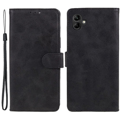 For Samsung Galaxy A05 4G Case Magnetic Clasp PU Leather Phone Wallet Cover