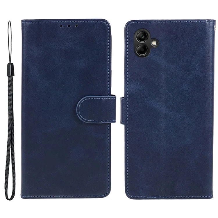 For Samsung Galaxy A05 4G Case Magnetic Clasp PU Leather Phone Wallet Cover