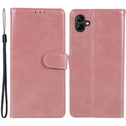 For Samsung Galaxy A05 4G Case Magnetic Clasp PU Leather Phone Wallet Cover