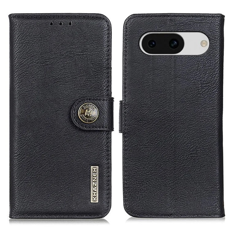 KHAZNEH For Google Pixel 8a Case Stand Wallet Anti-drop Phone Cover