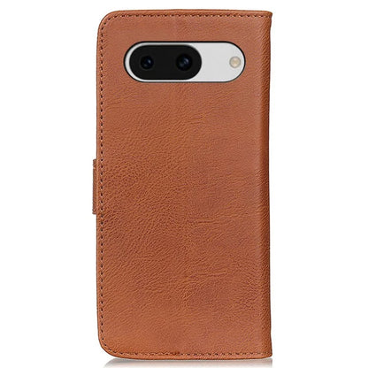KHAZNEH For Google Pixel 8a Case Stand Wallet Anti-drop Phone Cover