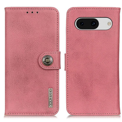 KHAZNEH For Google Pixel 8a Case Stand Wallet Anti-drop Phone Cover