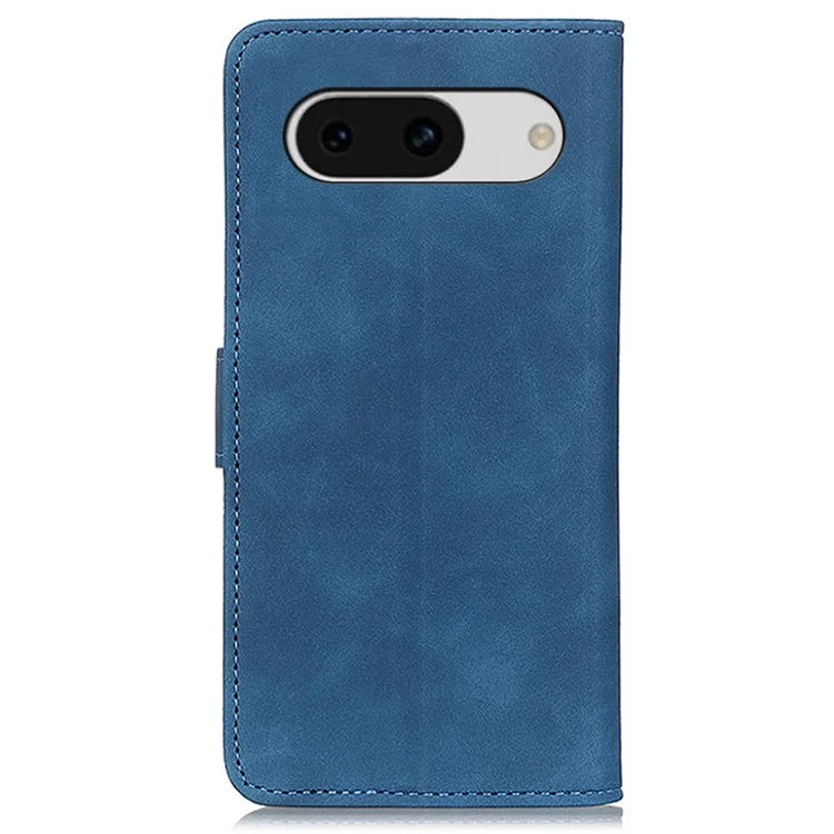 KHAZNEH For Google Pixel 8a Case Retro Texture Wallet Leather Phone Cover