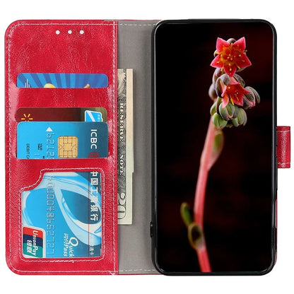 For Google Pixel 8a Case Crazy Horse Texture PU Leather Wallet Stand Cover