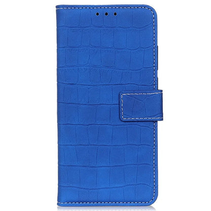 For Google Pixel 8a Case Crocodile Texture Phone Cover with Wallet Stand