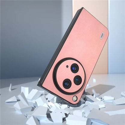 ABEEL For Oppo Find N3 5G Case Retro Leather Coated PC Phone Cover