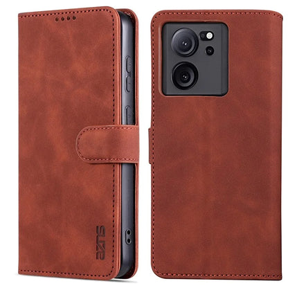 AZNS For Xiaomi Redmi K60 Ultra /  13T /  13T Pro Case Wallet Stand PU Leather Cell Phone Cover