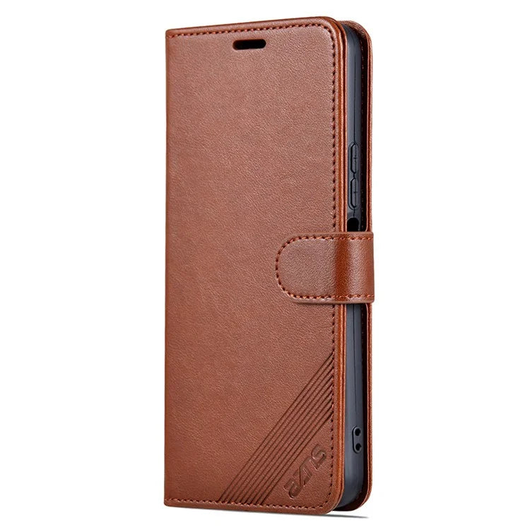 AZNS For vivo Y17s 4G Case Wallet PU Leather Phone Stand Cover