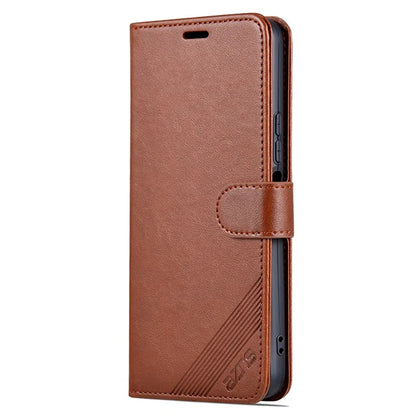 AZNS For vivo Y17s 4G Case Wallet PU Leather Phone Stand Cover