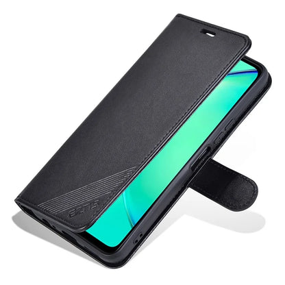 AZNS For vivo Y17s 4G Case Wallet PU Leather Phone Stand Cover