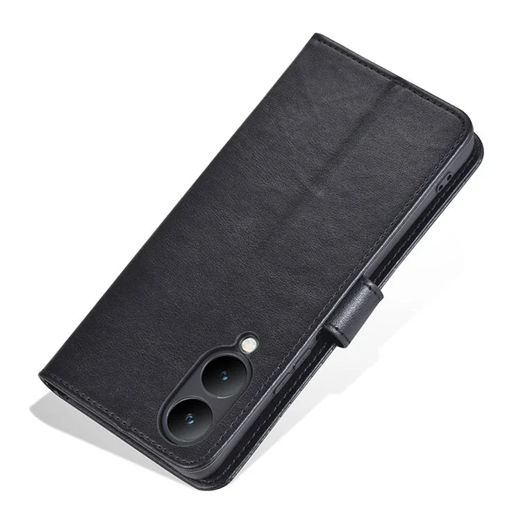 AZNS For vivo Y17s 4G Case Wallet PU Leather Phone Stand Cover