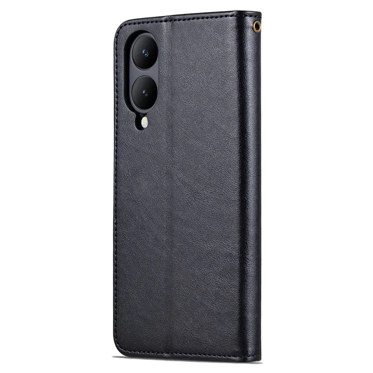 AZNS For vivo Y17s 4G Case Wallet PU Leather Phone Stand Cover