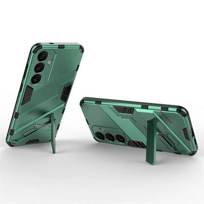 For Samsung Galaxy S24+ Case PC+TPU Phone Cover with Kickstand