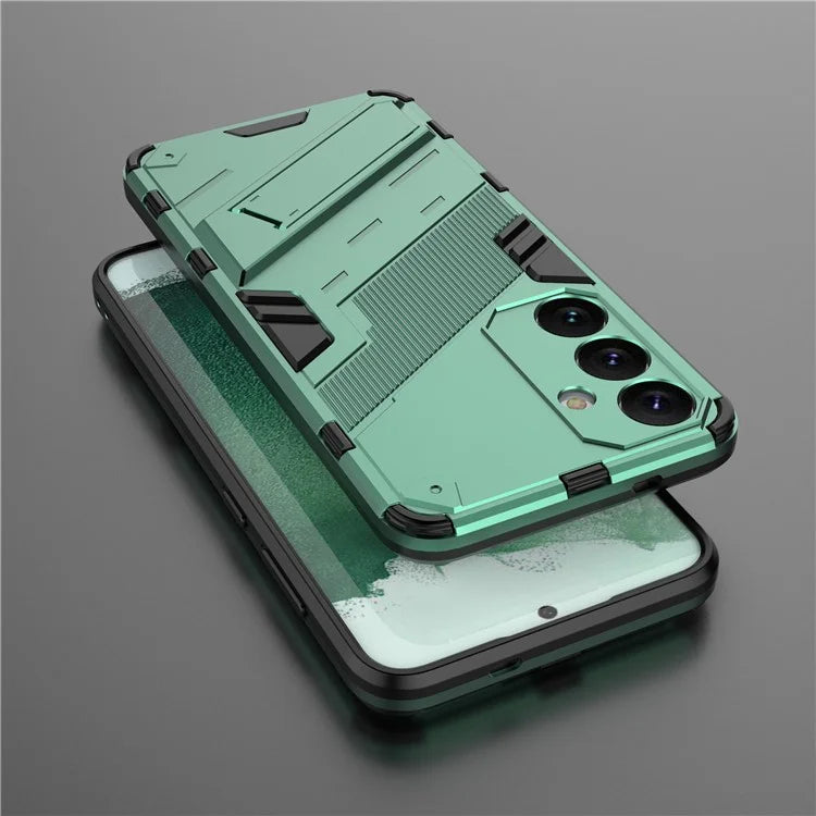 For Samsung Galaxy S24+ Case PC+TPU Phone Cover with Kickstand