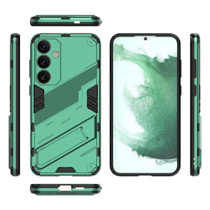 For Samsung Galaxy S24+ Case PC+TPU Phone Cover with Kickstand