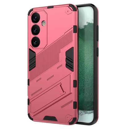 For Samsung Galaxy S24+ Case PC+TPU Phone Cover with Kickstand