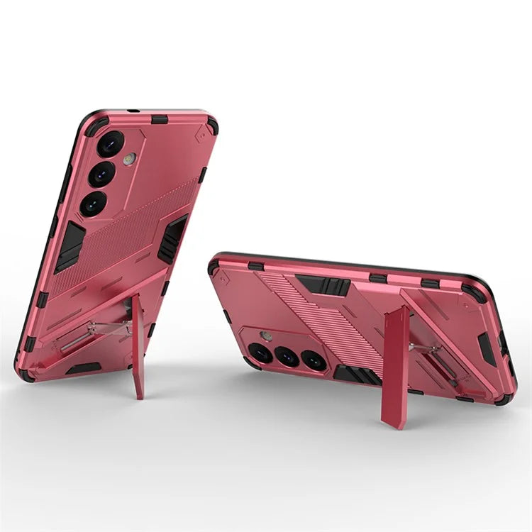 For Samsung Galaxy S24+ Case PC+TPU Phone Cover with Kickstand