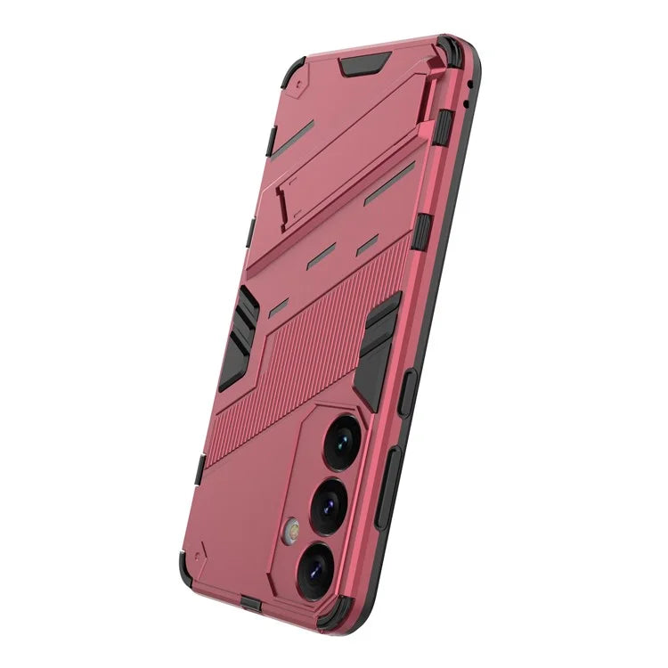 For Samsung Galaxy S24+ Case PC+TPU Phone Cover with Kickstand