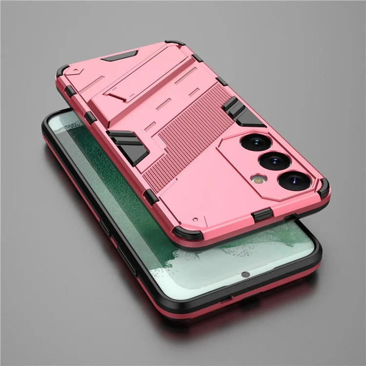 For Samsung Galaxy S24+ Case PC+TPU Phone Cover with Kickstand