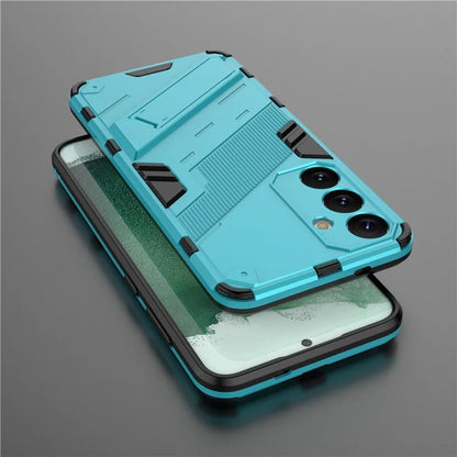 For Samsung Galaxy S24+ Case PC+TPU Phone Cover with Kickstand