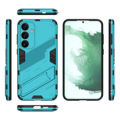 For Samsung Galaxy S24+ Case PC+TPU Phone Cover with Kickstand