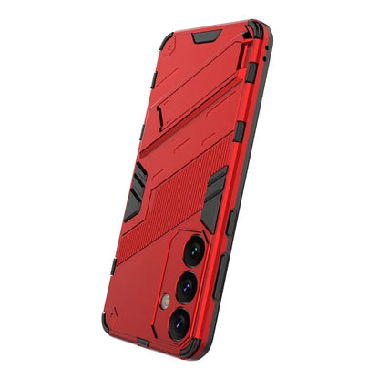 For Samsung Galaxy S24+ Case PC+TPU Phone Cover with Kickstand